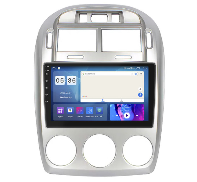 Штатна магнітола Kia Cerato Manual AC 2003-2007 Element Prime 4/64 CarPlay 4G