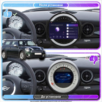 Штатная магнитола Element для MINI Clubman I Рестайлинг 2010-2014 экран 9" 1/16Gb Wi-Fi GPS Base