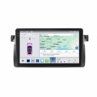 Штатная магнитола Element для BMW 3 серии IV (E46) 1998-2003 экран 9" 4/64 QLED CarPlay 4G Wi-Fi GPS 360 Prime
