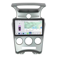Штатная магнитола Element для Kia Carens II (UN) 2006-2012 экран 9" 4/64 QLED CarPlay 4G Wi-Fi GPS 360 Prime