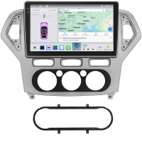 Штатная магнитола Element для Ford Mondeo IV 2006-2010 экран 10" 4/64 QLED CarPlay 4G Wi-Fi GPS 360 Prime