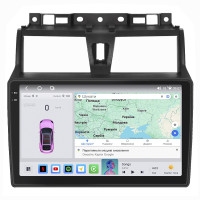 Штатная магнитола Element для Geely Emgrand EC7 2016-2018 экран 9" 4/64 QLED CarPlay 4G Wi-Fi GPS 360 Prime