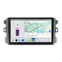 Штатная магнитола Element для BYD G3 2009-2014 экран 9" 4/64 QLED CarPlay 4G Wi-Fi GPS 360 Prime