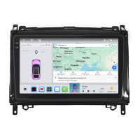 Штатная магнитола Element для Mercedes-Benz B-Класс I (W245) Рестайлинг 2008-2011 экран 9" 4/64 QLED CarPlay 4G Wi-Fi GPS 360 Prime