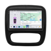 Штатная магнитола Element для Nissan NV300 2016-н.в. экран 9" 4/64 QLED CarPlay 4G Wi-Fi GPS 360 Prime