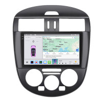 Штатная магнитола Element для Nissan Pulsar VI (C13) Manual AC 2014-2018 экран 9" 4/64 QLED CarPlay 4G Wi-Fi GPS 360 Prime