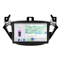 Штатная магнитола Element для Opel Corsa E 2014-2019 экран 9" 4/64 QLED CarPlay 4G Wi-Fi GPS 360 Prime