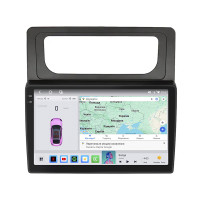 Штатная магнитола Element для Volkswagen Caddy III 2004-2010 экран 10" 4/64 QLED CarPlay 4G Wi-Fi GPS 360 Prime