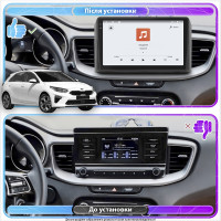 Штатная магнитола Element для Kia Ceed III 2018-2021 экран 10" 4/64 QLED CarPlay 4G Wi-Fi GPS 360 Prime