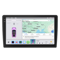 Штатная магнитола Element для Peugeot 107 I 2005-2009 экран 10" 4/64 QLED CarPlay 4G Wi-Fi GPS 360 Prime