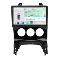 Штатная магнитола Element для Peugeot 5008 I 2009-2013 экран 9" 4/64 QLED CarPlay 4G Wi-Fi GPS 360 Prime