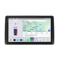 Штатная магнитола Element для Renault Arkana I 2019-н.в. экран 10" 4/64 QLED CarPlay 4G Wi-Fi GPS 360 Prime