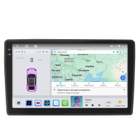 Штатная магнитола Element для Nissan Navara (Frontier) III (D40) ver 2 2005-2010 экран 9" 4/64 QLED CarPlay 4G Wi-Fi GPS 360 Prime