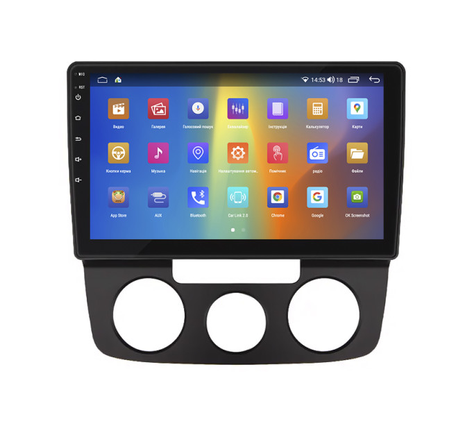 Штатна магнітола Volkswagen Jetta Auto AC 2005-2011 Element Prime 2/32 4G CarPlay