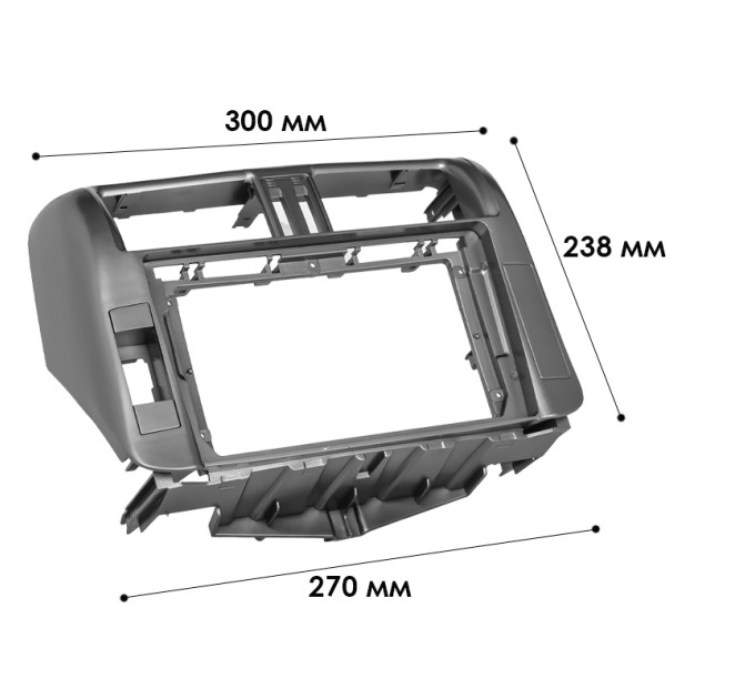 Перехідна рамка Toyota Land Cruiser Prado (150) 2009-2013 (6628)