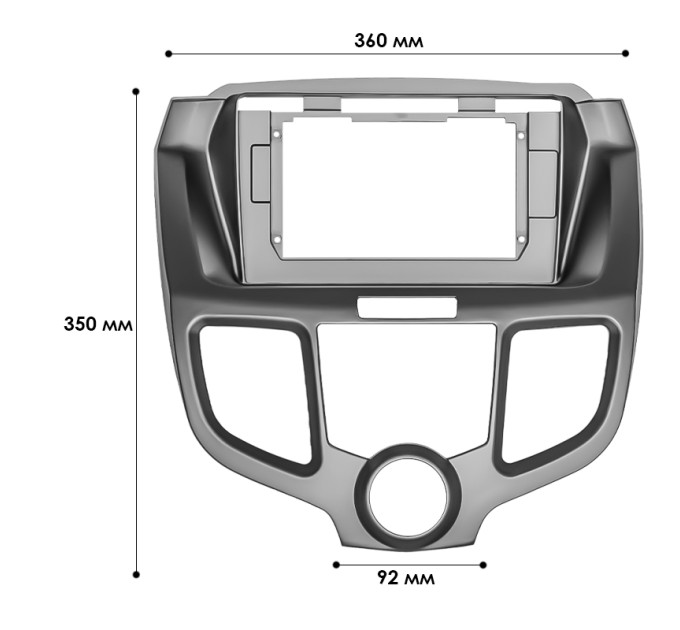 Перехідна рамка Honda Odyssey 2003-2008 (6746)