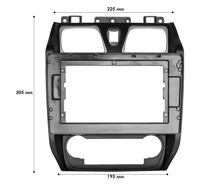 Перехідна рамка Geely Emgrand EC7 2012-2014 (7715)