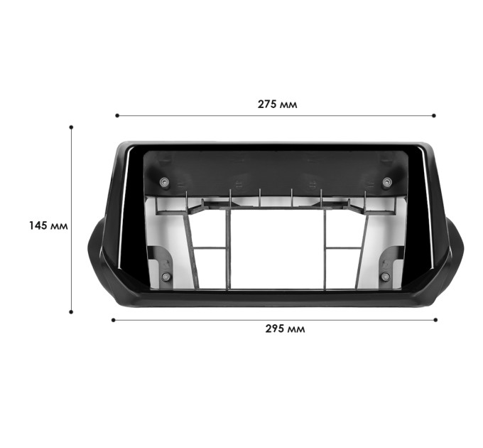 Перехідна рамка Peugeot 2008 2019-2021 (7576)