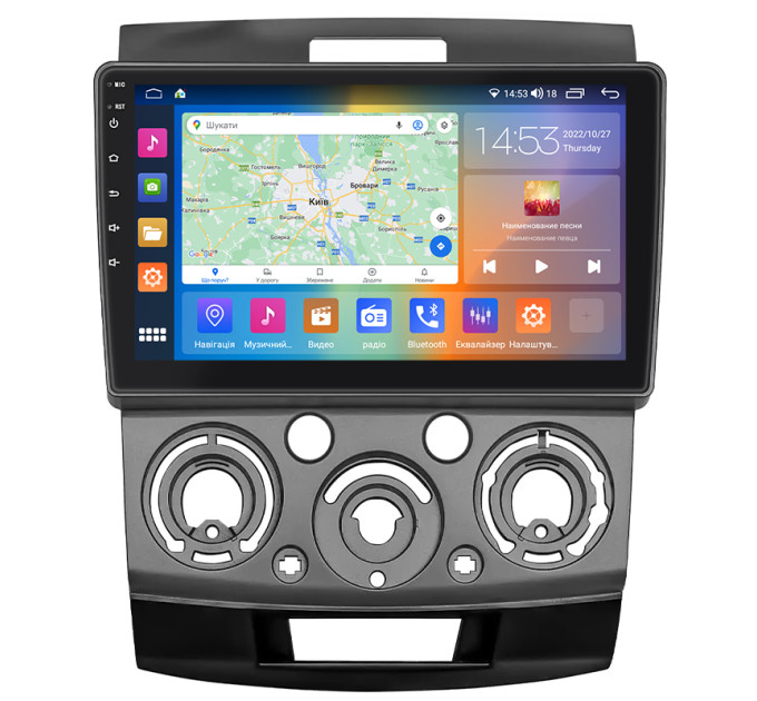 Штатна магнітола Ford Everest 2006-2009 Element Prime 2/32 4G CarPlay