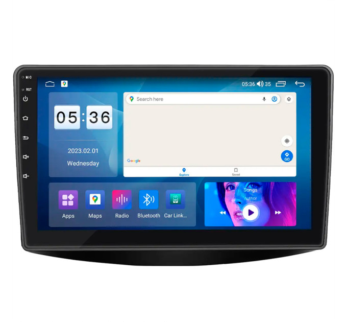 Штатна магнітола Mitsubishi Grandis Manual AC 2003-2011 Element Prime 4/64 CarPlay 4G