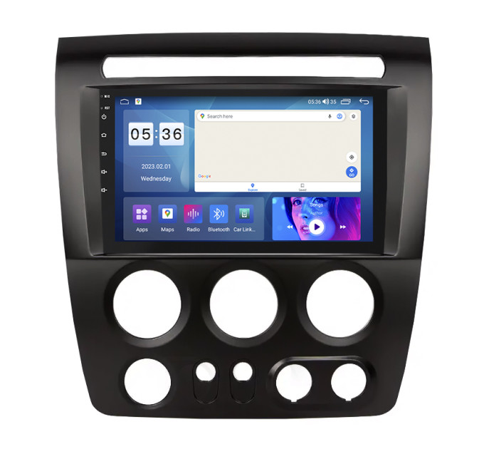 Штатна магнітола Hummer H3 2005-2010 Element Prime 4/64 CarPlay 4G