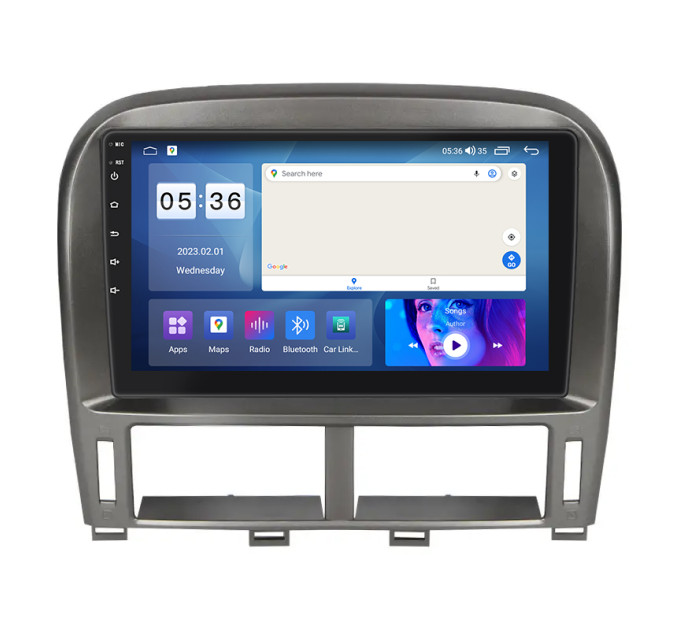 Штатна магнітола Toyota Celsior (F30) ver 2 2003-2006 Element Prime 2/32 CarPlay 4G