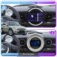 Штатная магнитола Element для MINI Hatch II (R56) 2006-2010 экран 9" 1/16Gb Wi-Fi GPS Base