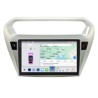 Штатная магнитола Element для Peugeot 301 I 2012-2016 экран 9" 4/64 QLED CarPlay 4G Wi-Fi GPS 360 Prime