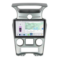 Штатная магнитола Element для Kia Carens II (UN) Auto AC 2006-2012 экран 9" 4/64 QLED CarPlay 4G Wi-Fi GPS 360 Prime