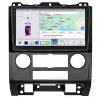 Штатная магнитола Element для Ford Escape I Рестайлинг 2 2007-2012 экран 9" 4/64 QLED CarPlay 4G Wi-Fi GPS 360 Prime