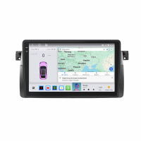 Штатная магнитола Element для BMW 3 серии IV (E46) Рестайлинг 2001-2007 экран 9" 4/64 QLED CarPlay 4G Wi-Fi GPS 360 Prime