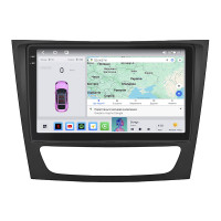 Штатная магнитола Element для Mercedes-Benz E-Класс III (W211, S211) 2002-2006 экран 9" 4/64 QLED CarPlay 4G Wi-Fi GPS 360 Prime