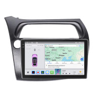 Штатная магнитола Element для Honda Civic Type R VIII Рестайлинг 2008-2011 экран 9" 4/64 QLED CarPlay 4G Wi-Fi GPS 360 Prime