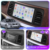 Штатная магнитола Element для Brilliance M2 (BS4) I 2006-2010 экран 9" 4/64 QLED CarPlay 4G Wi-Fi GPS 360 Prime