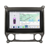 Штатная магнитола Element для Chevrolet Silverado III (K2XX) 2013-2015 экран 10" 4/64 QLED CarPlay 4G Wi-Fi GPS 360 Prime