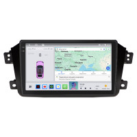 Штатная магнитола Element для Geely Emgrand X7 I 2011-2016 экран 9" 4/64 QLED CarPlay 4G Wi-Fi GPS 360 Prime
