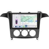 Штатная магнитола Element для Ford Galaxy II 2006-2010 экран 9" 4/64 QLED CarPlay 4G Wi-Fi GPS 360 Prime