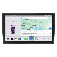 Штатная магнитола Element для Hyundai Avante III Рестайлинг 2003-2006 экран 9" 4/64 QLED CarPlay 4G Wi-Fi GPS 360 Prime