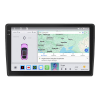 Штатная магнитола Element для Hyundai Elantra III (XD) 2000-2003 экран 9" 4/64 QLED CarPlay 4G Wi-Fi GPS 360 Prime