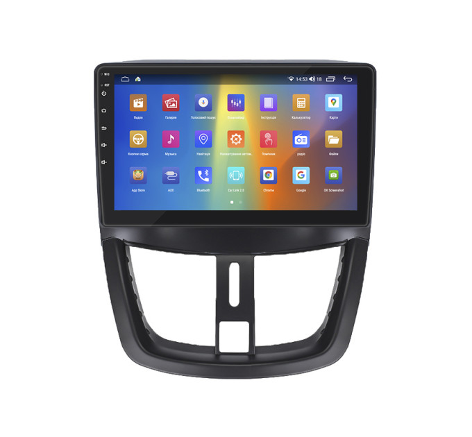 Штатна магнітола Peugeot 207 2006-2009 Element Prime 4/64 4G CarPlay