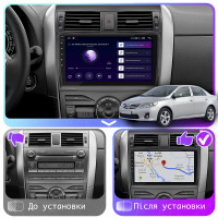 Штатна магнітола Toyota Corolla (E140, E150) 2010-2013 Element Prime 4/64 4G CarPlay Штатна магнітола Toyota Corolla (E140, E150) 2010-2013 Element Prime 4/64 4G CarPlay