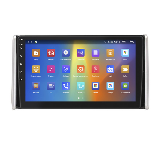 Штатна магнітола Toyota RAV4 (XA50) 2018- Element Prime 4/64 4G CarPlay