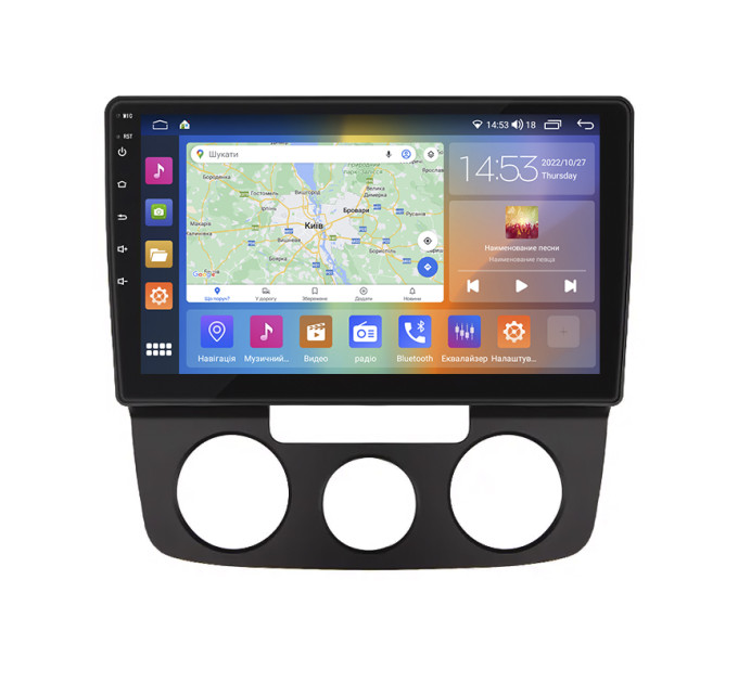 Штатна магнітола Volkswagen Jetta Auto AC 2005-2011 Element Prime 4/64 4G CarPlay