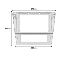 Перехідна рамка Element Skoda SuperB 2001-2008 (7589) 9"