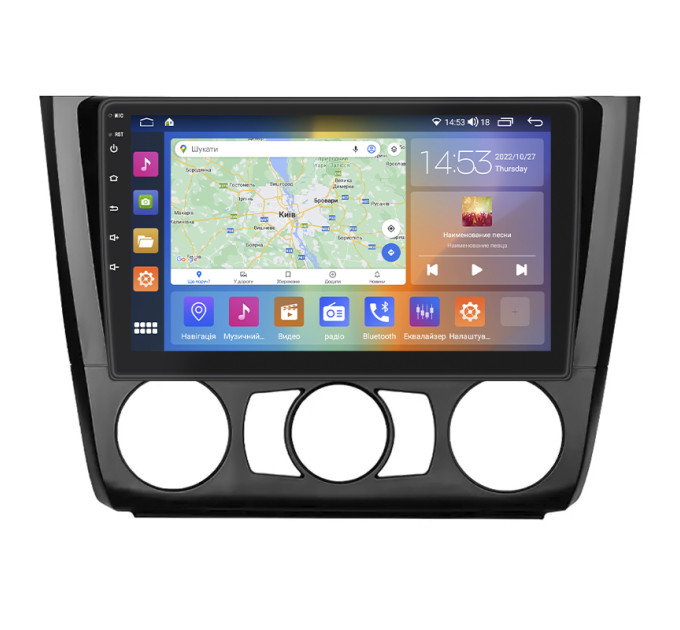 Штатна магнітола BMW 1 серії (E81/E82/E87/E88) 2004-2007 Element Prime 2/32 4G CarPlay