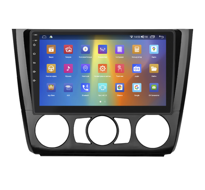 Штатна магнітола BMW 1 серії (E81/E82/E87/E88) 2004-2007 Element Prime 2/32 4G CarPlay