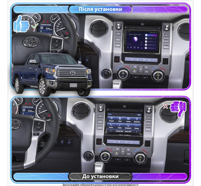 Штатна магнітола Toyota Tundra 2013-2021 Element 2/32 4G