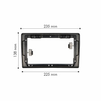 Перехідна рамка Citroen Jumper 2006+ Peugeot Boxer 2006+ Fiat Ducato 2006+ (7590)