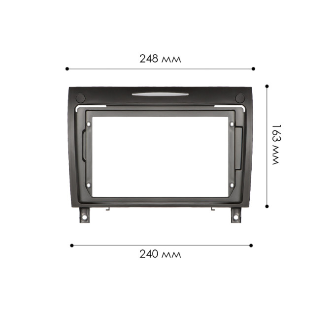 Перехідна рамка Mercedes-Benz SLK-Class R171 2004-2011 (6837)