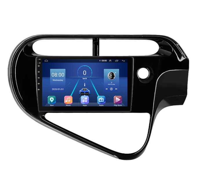 Штатна магнітола Toyota Prius 2015- (Правий руль) Element 4/32 4G CarPlay